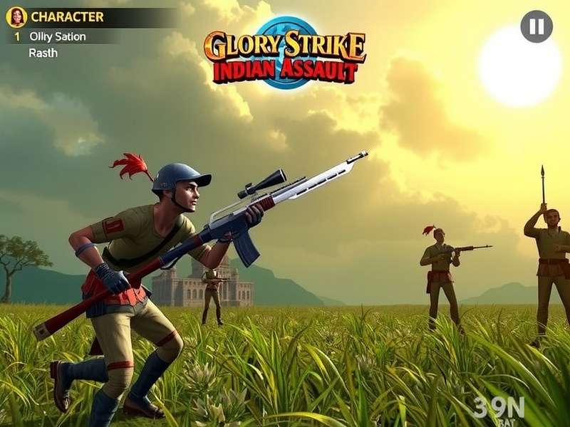 Glory Strike Indian Assault Combat Scene
